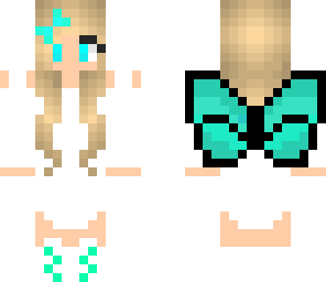 cute blue fairy girl