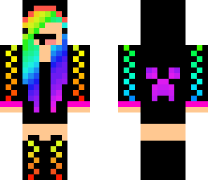 rainbow derp girl