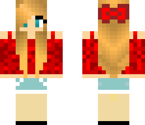 red beach girl