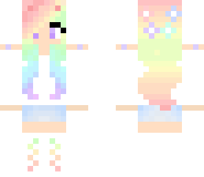 girl cute kitty rainbow