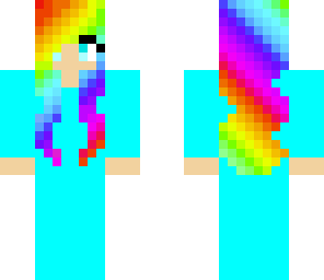 rainbow dash in a dress