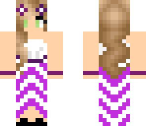 purple summer dress