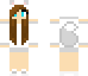 white wolf girl