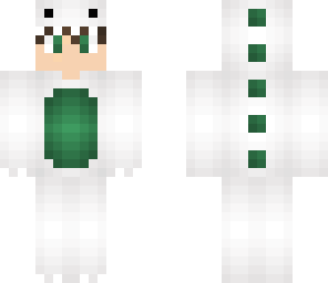 white and emerald dino