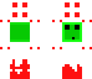 fire ghost slime