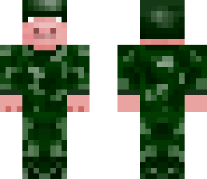 army pigg in camo