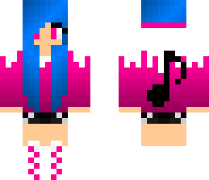 music note girl