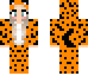 orange leopard