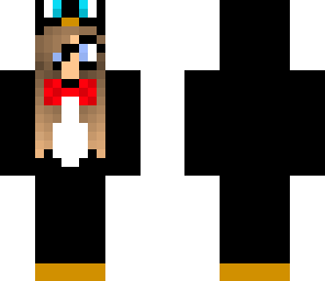 penguin animal girl