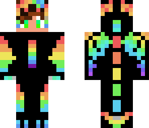 rainbow dragon boy