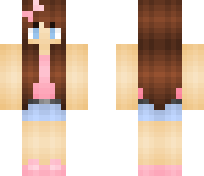 cute pink girl
