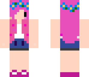 re-edited pink giel chibi fix up