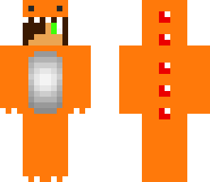 orange dino