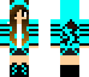 blue pikachu girl