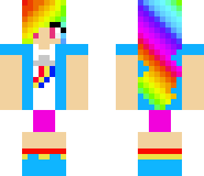 mlp human rainbow dash w eg clothes