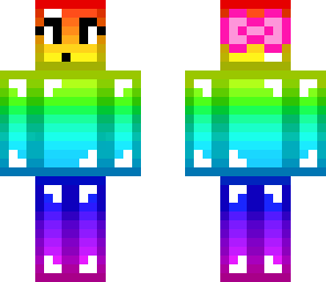 girl rainbow thing