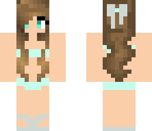 blue bikini girl