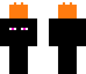 enderman with cake
