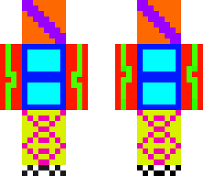 patterned man