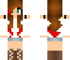 girl with brown hair
