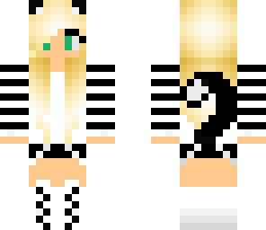 blonde cat girl