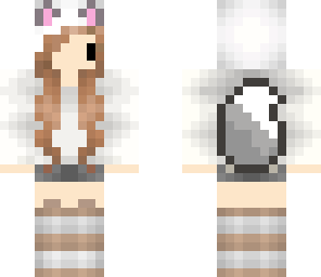 chibi wolf girl