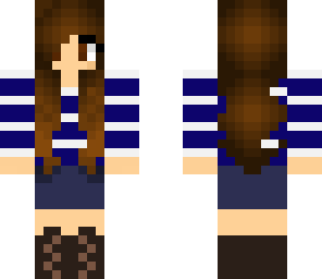girl in stripes