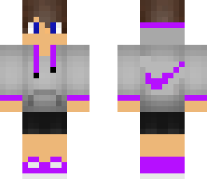 purple nike