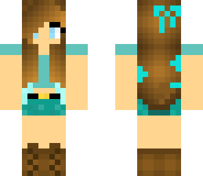 teal girl