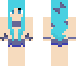 bathing suit dolphin-girl