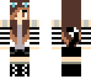 cat girl blue ears