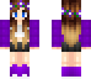 reshaded purple girl