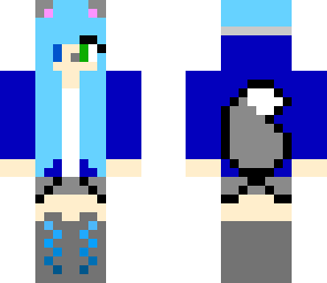 blue wolf tomboy