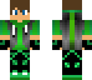 green hoodie boy