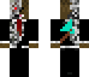cyborg bacca with diamond axe