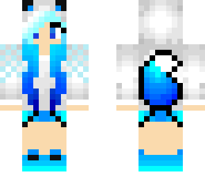 ice or water wolf girl