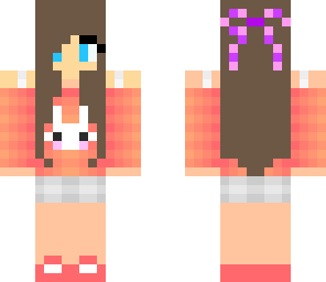 flower bunny girl