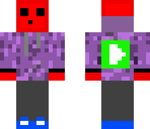 purple slime hoodie