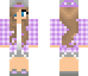 plaid girl