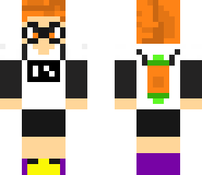 splatoon boy orange