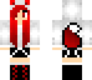 cute wolf gamer girl