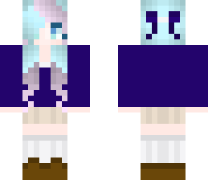 anime school girl