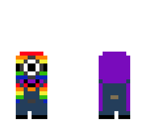 rainbow minion