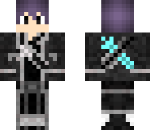 purple hair kirito