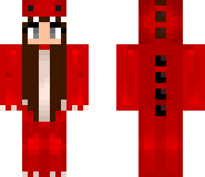 red dino girl