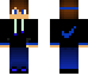 blue nike guy
