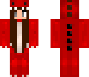red dino plus bangs