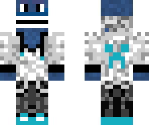 blue man