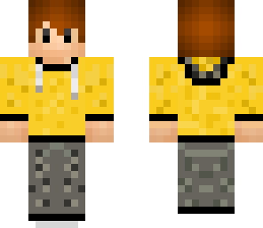 yellow gamer - my youtubeskin