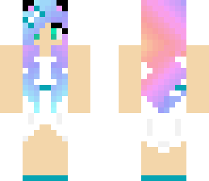 my skin in party dress